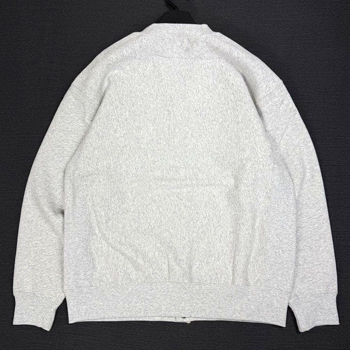 新品 ナノユニバース ゴルフ 裏起毛 スウェット ブルゾン スナップ