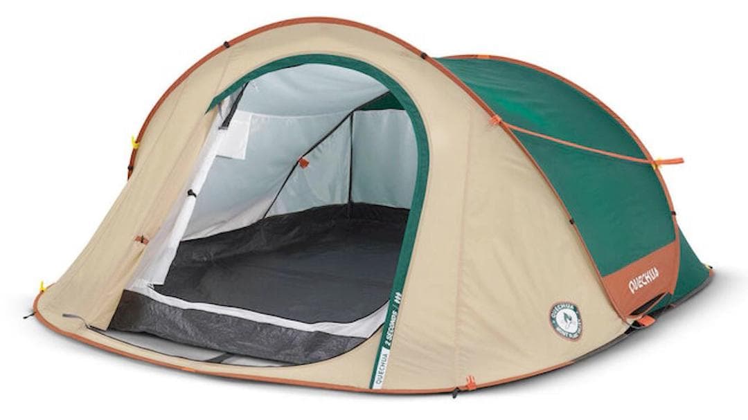 QUECHUA (ケシュア)テント 2SECONDS 3人用 限定カラー 未使用 開封：ケシュア ポップアップテント 2 SECONDS - 3人用 限定カラー