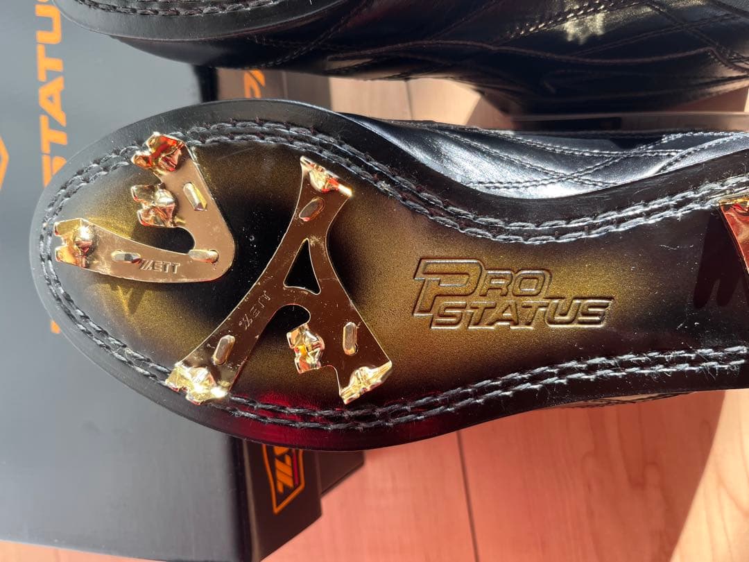 新品未使用ZETT プロステイタス 野球スパイク 革底 27.0cm