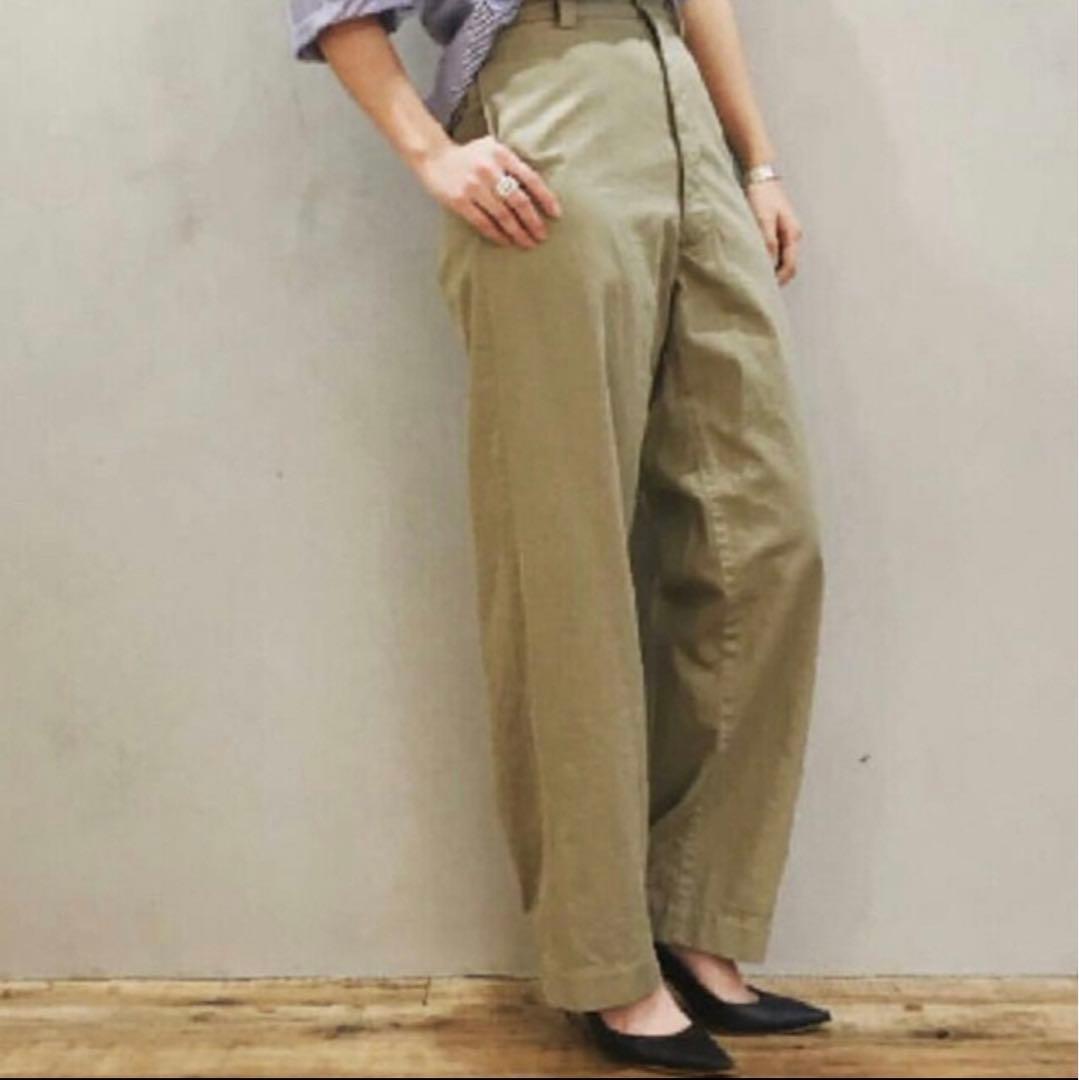 定番♡マディソンブルー チノパン チノ ハイウエストパンツ ベージュ