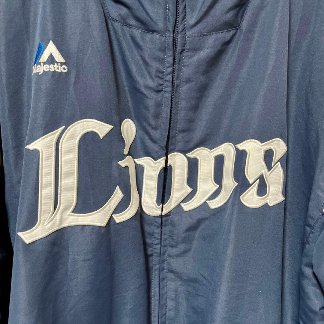 西武ライオンズ アウター ジャンパー グッズ ネイビー