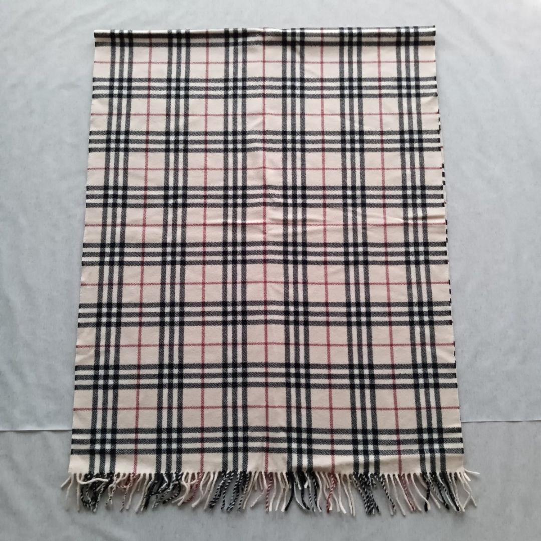 《美品》BURBERRY　LONDON バーバリー　ストール　ノバチェック