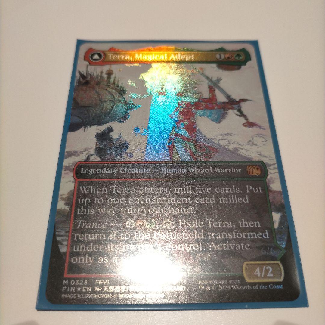 mtg《魔導戦士、ティナTerra,Magical Adept》天野喜孝foil - メルカリ