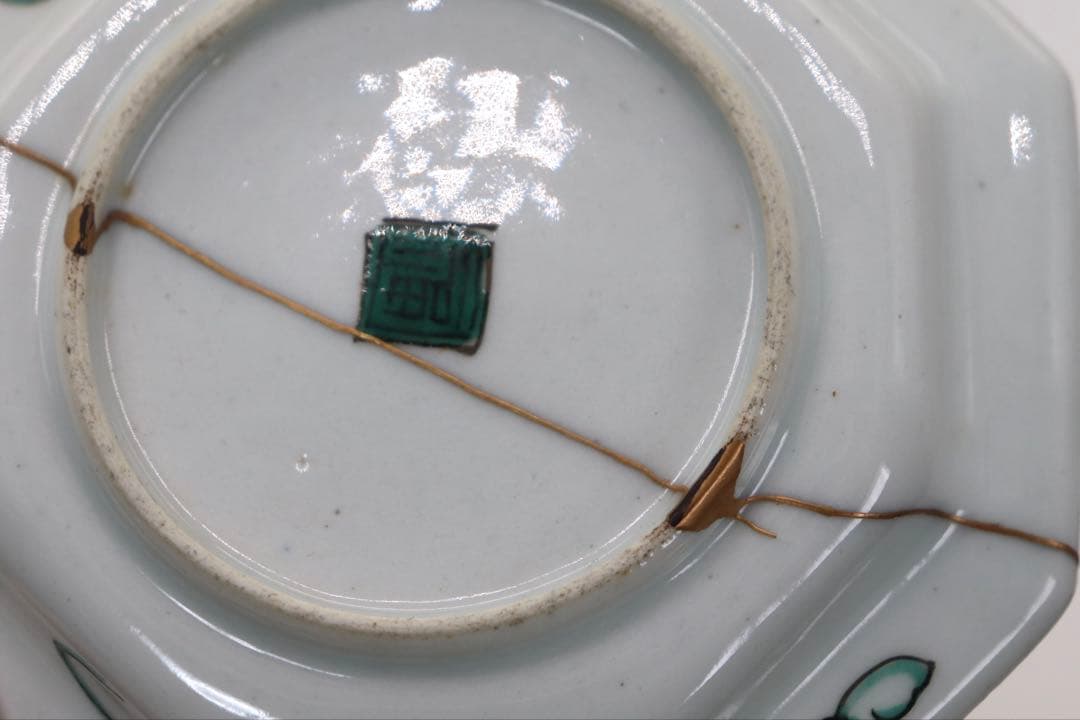 青九谷 牡丹獅子紋角皿4点 江戸 送料込み250511 - メルカリ