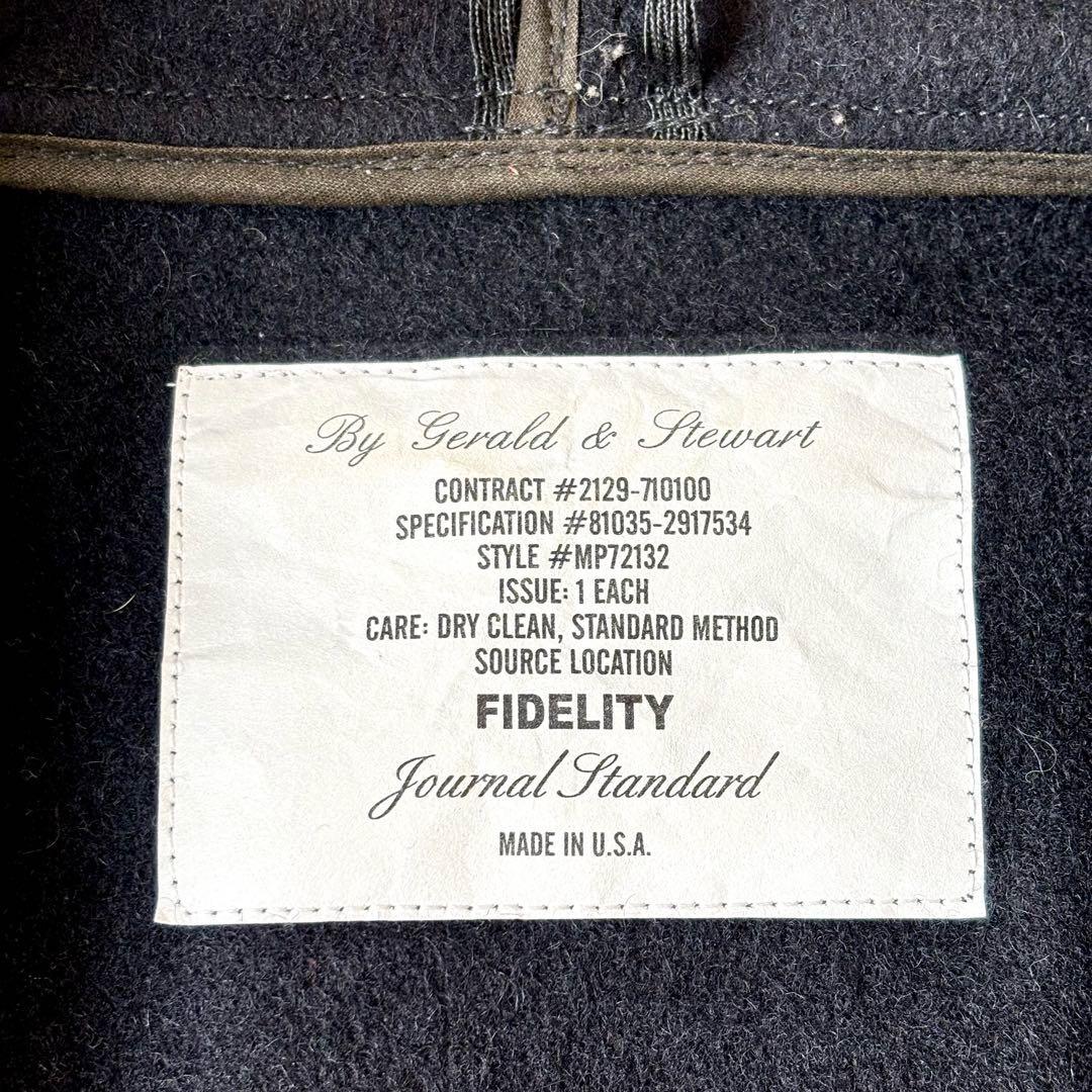 ジャーナルスタンダード ファー ポンチョ ウール コート FIDELITY