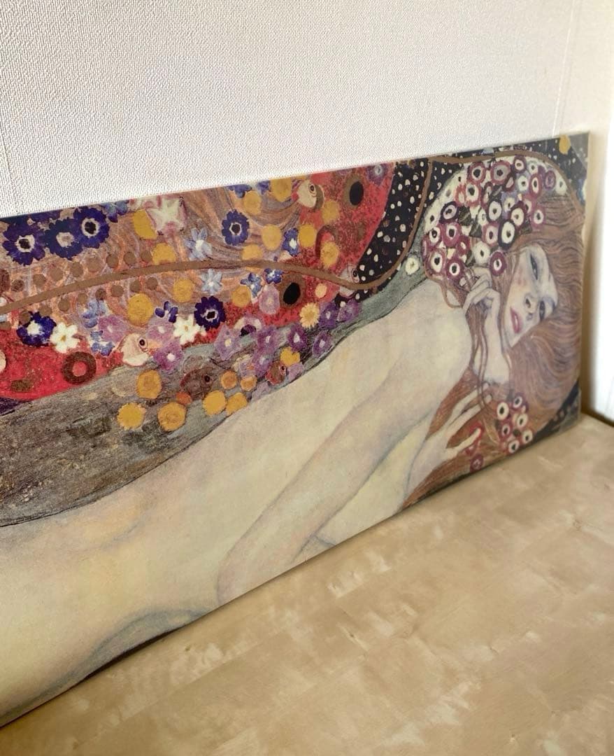 新品・フィルム付き】IKEA クリムト 水蛇II アートパネル - メルカリ