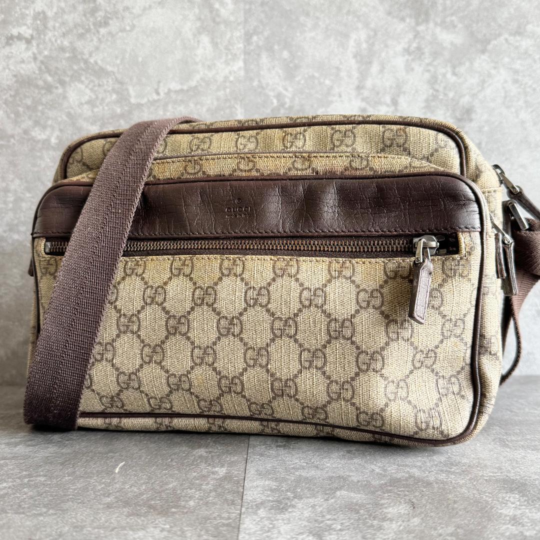 ⭐️GUCCI⭐️グッチ GGスプリーム ショルダーバッグ 114531 New arrivals】グッチ GGスプリーム キャンバス ショルダー 114531 1669