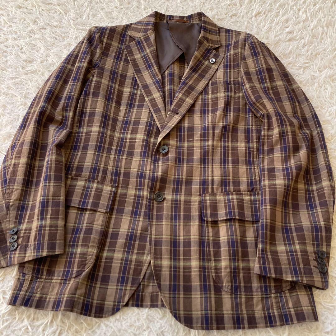 D.C.WHITE ディーシーホワイト テーラードジャケット 48 L 段返り