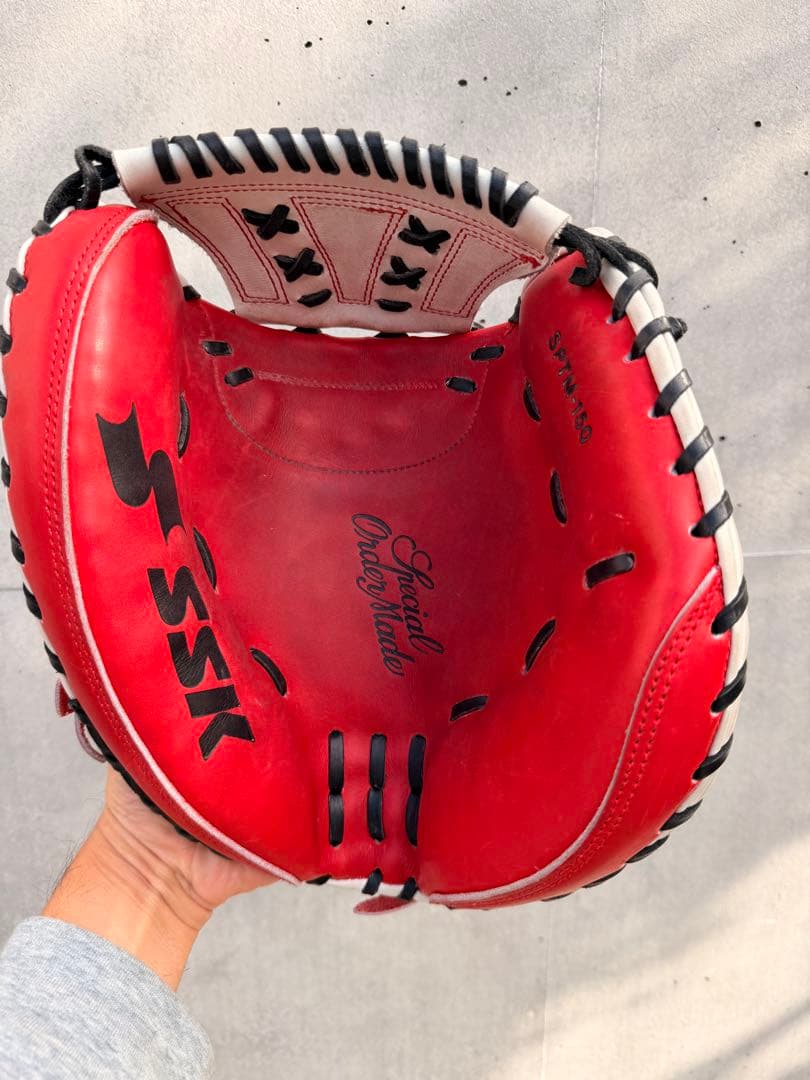 ジャパンカラー】SSK 軟式グローブ キャッチャーミット日本製