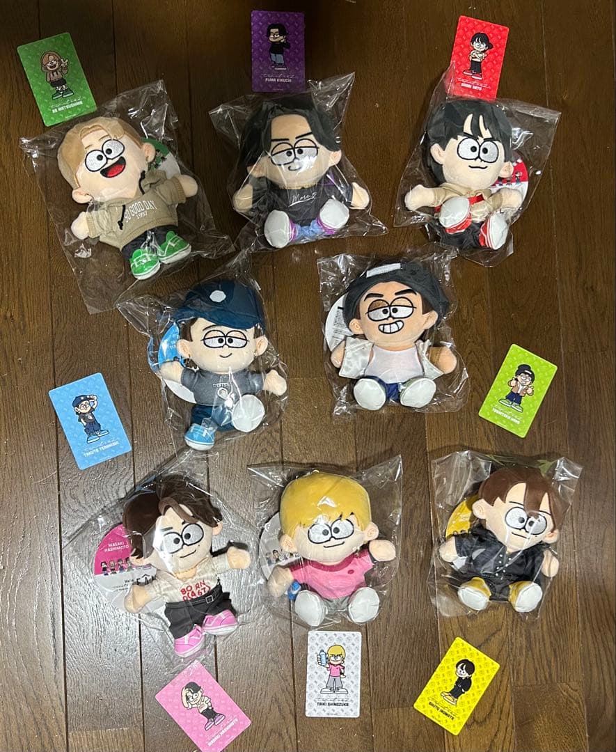 新品 timeleszぬいぐるみ 8体セット ぬい コンプ全員8人 トレカ Qoo10] ライン・フレンズ 公式特典+ ATEEZ - Enter : KPOP