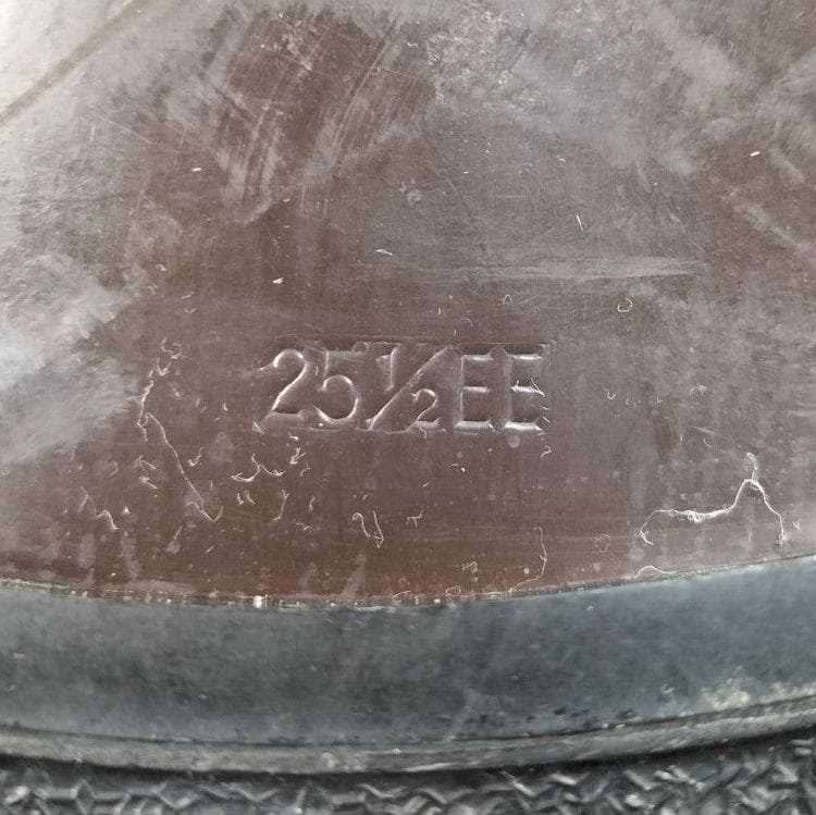 リーガル 2504 25.5cm ビジネスシューズ 外羽根 本革 革靴 ブラック