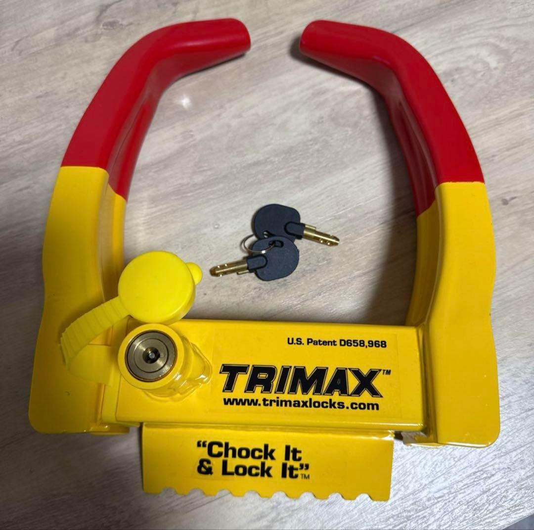 ホイールロックTrimax TCL65 Wheel Chock Lock TCL65-LowRezInUseATV-WheelWEB-