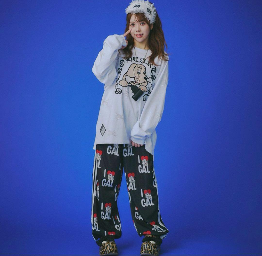 GALFY ピカピカ注射器ラグランロングスリーブTシャツ y2k 平成ギャル