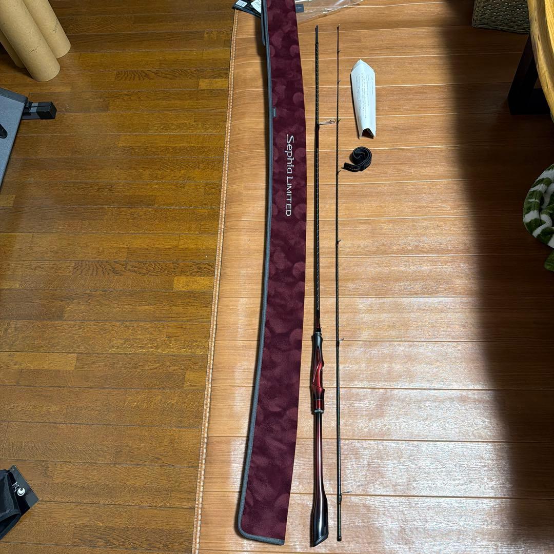 シマノ 25セフィアリミテッドS85ML+中古美品 シマノ（SHIMANO） 25 セフィア リミテッド S85ML+ (エギングロッド