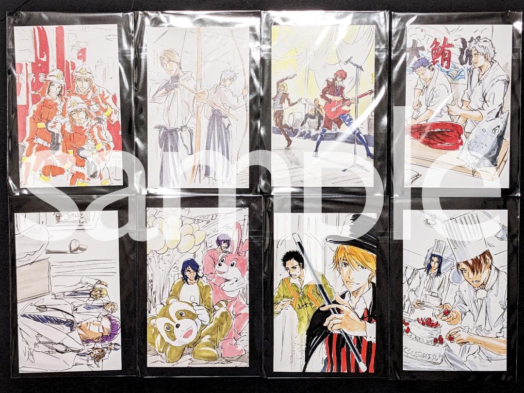 美品24枚コンプセット☆テニプリ文庫版ポストカード テニスの王子様
