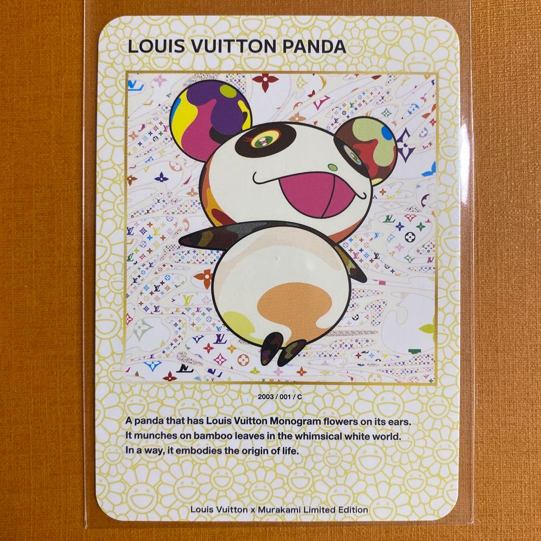 Louis Vuitton Panda トレーディングカード PSA 10 Louis Vuitton Takashi Murakami Panda Trading Card 002