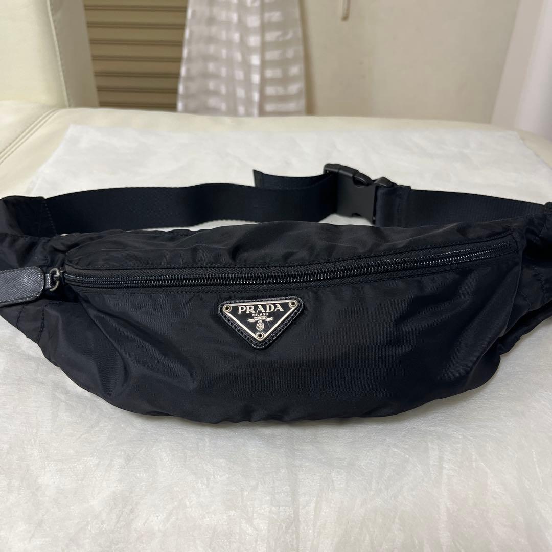 PRADA プラダ テスートナイロン 2WAY ボディバッグ ウエストポーチ