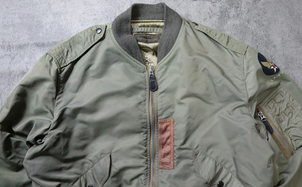バズリクソンズ L-2B フライトジャケット オリーブ 菅田将暉着用 短丈