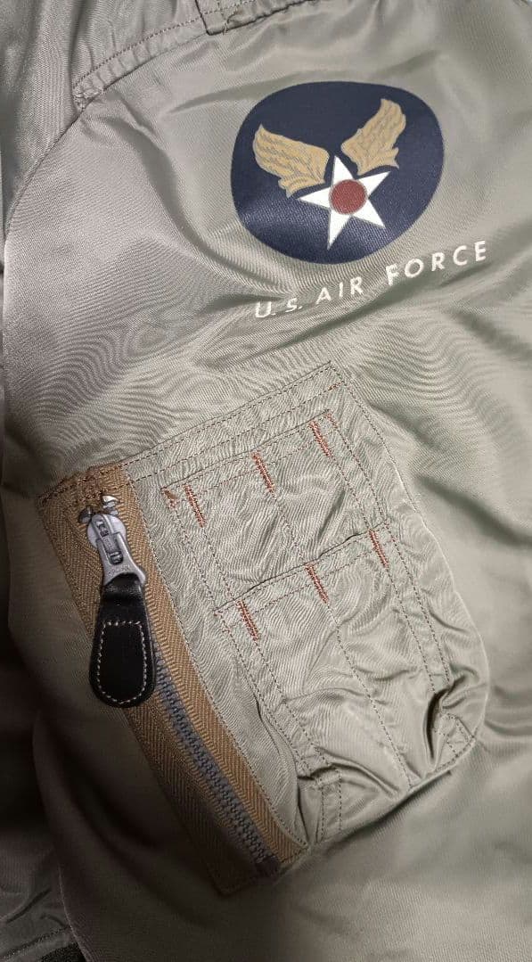 バズリクソンズ L-2B フライトジャケット オリーブ 菅田将暉着用 短丈