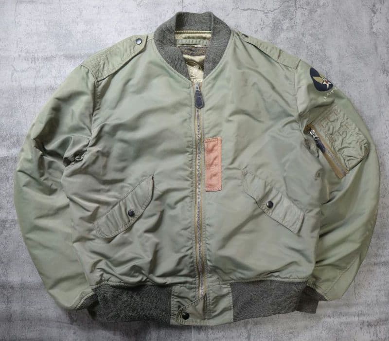 バズリクソンズ L-2B フライトジャケット オリーブ 菅田将暉着用 短丈