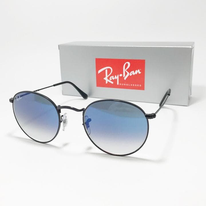 RB3447-0023F】レイバン サングラス ブルーグラデ 002/3F - メルカリ