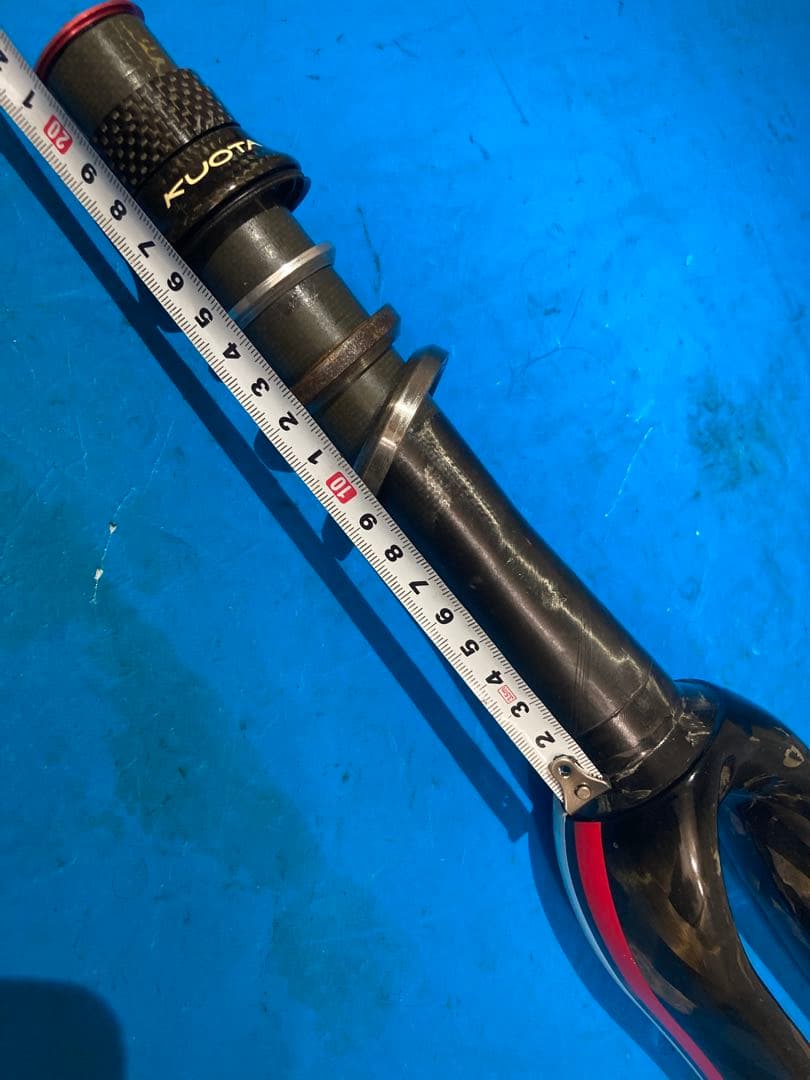 ◇KUOTA KEBEL フルカーボンフロントフォーク ヘッドパーツ付