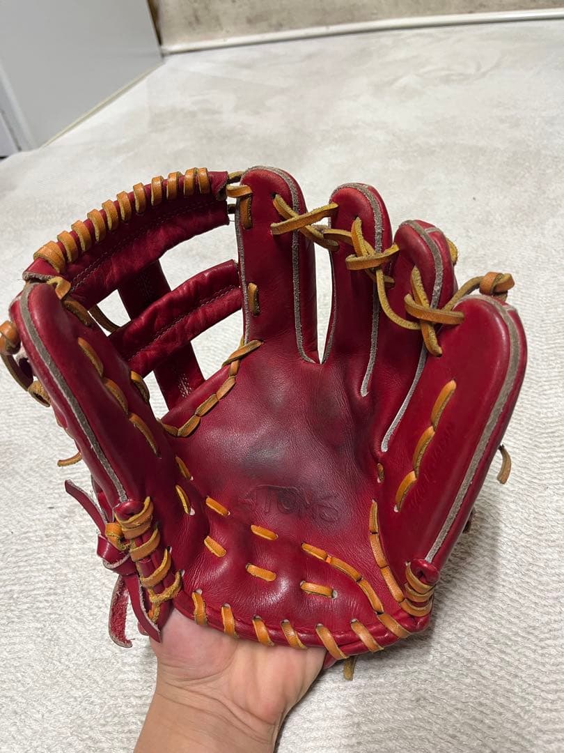 アトムス硬式野球グローブ 年内売れなければ消します アトムスの硬式