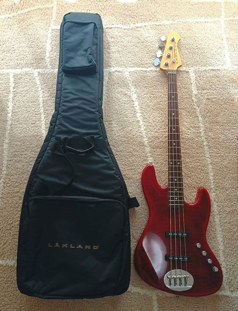 【美品】LAKLAND ベース SK-44-AJ (Black Cherry) 美品】LAKLAND ベース SK-44-AJ (Black Cherry) - メルカリ