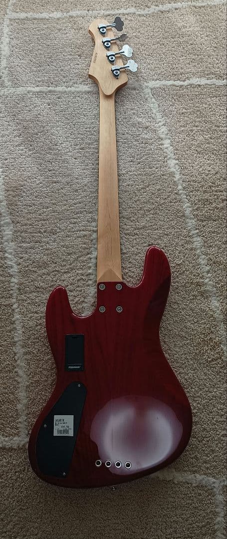 美品】LAKLAND ベース SK-44-AJ (Black Cherry) - メルカリ