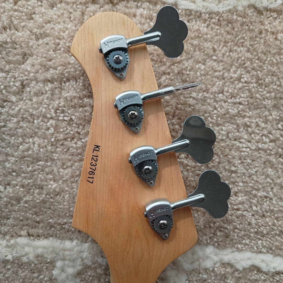 美品】LAKLAND ベース SK-44-AJ (Black Cherry) - メルカリ