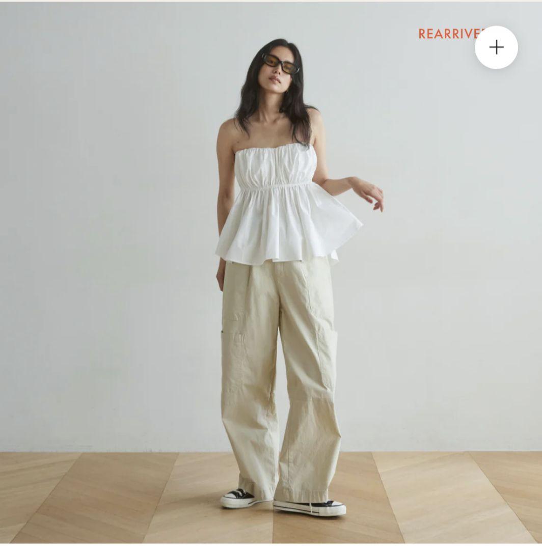 Searoomlynn、ウエストShapeパッドinベアトップス、M、ホワイト - メルカリ