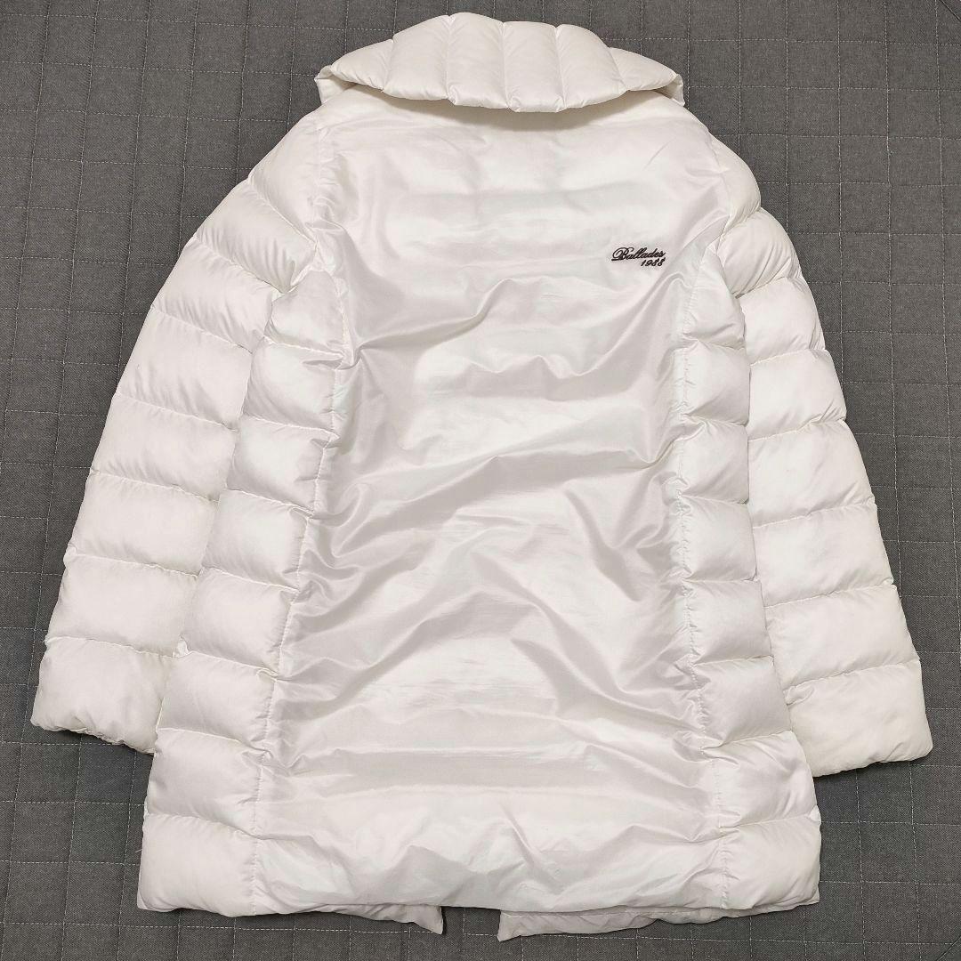 ZOY ゾーイ ゴルフ ダウンコート ジャケット ダブルジップ ホワイト 40