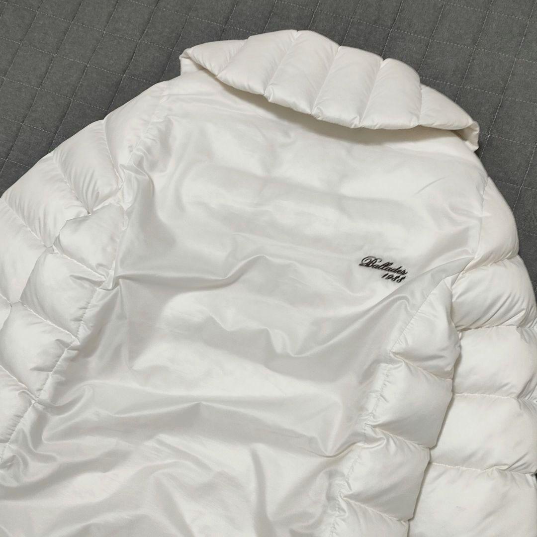 ZOY ゾーイ ゴルフ ダウンコート ジャケット ダブルジップ ホワイト 40