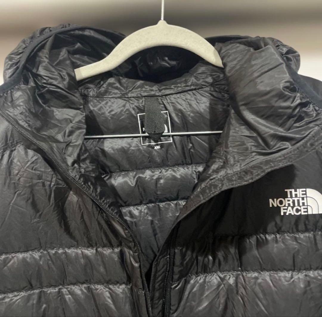 美品】ノースフェイス ライトヒートフーディー ブラック XXL - メルカリ