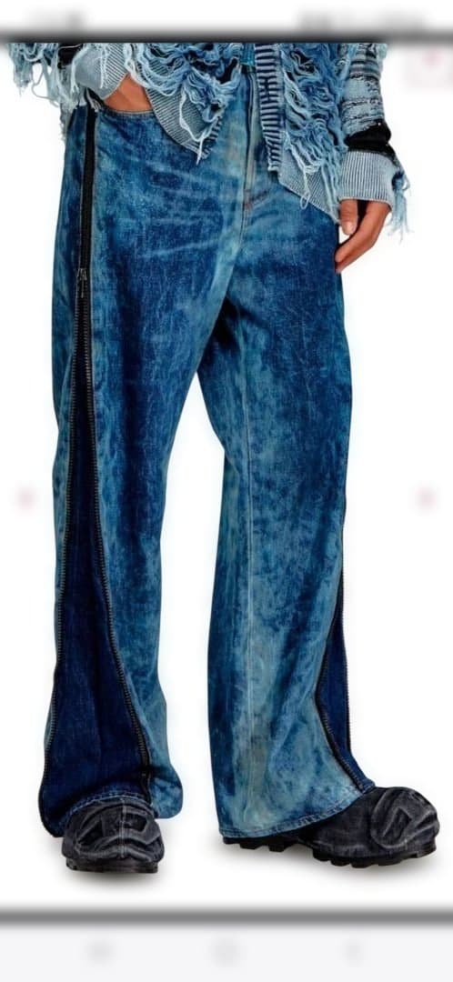 D-RISE ZIP　30inch DIESEL　サイドジップ デニ ムパンツ DIESEL | D-RISE-ZIP-S-J デニムジーンズ (DIESEL/デニム・ジーパン