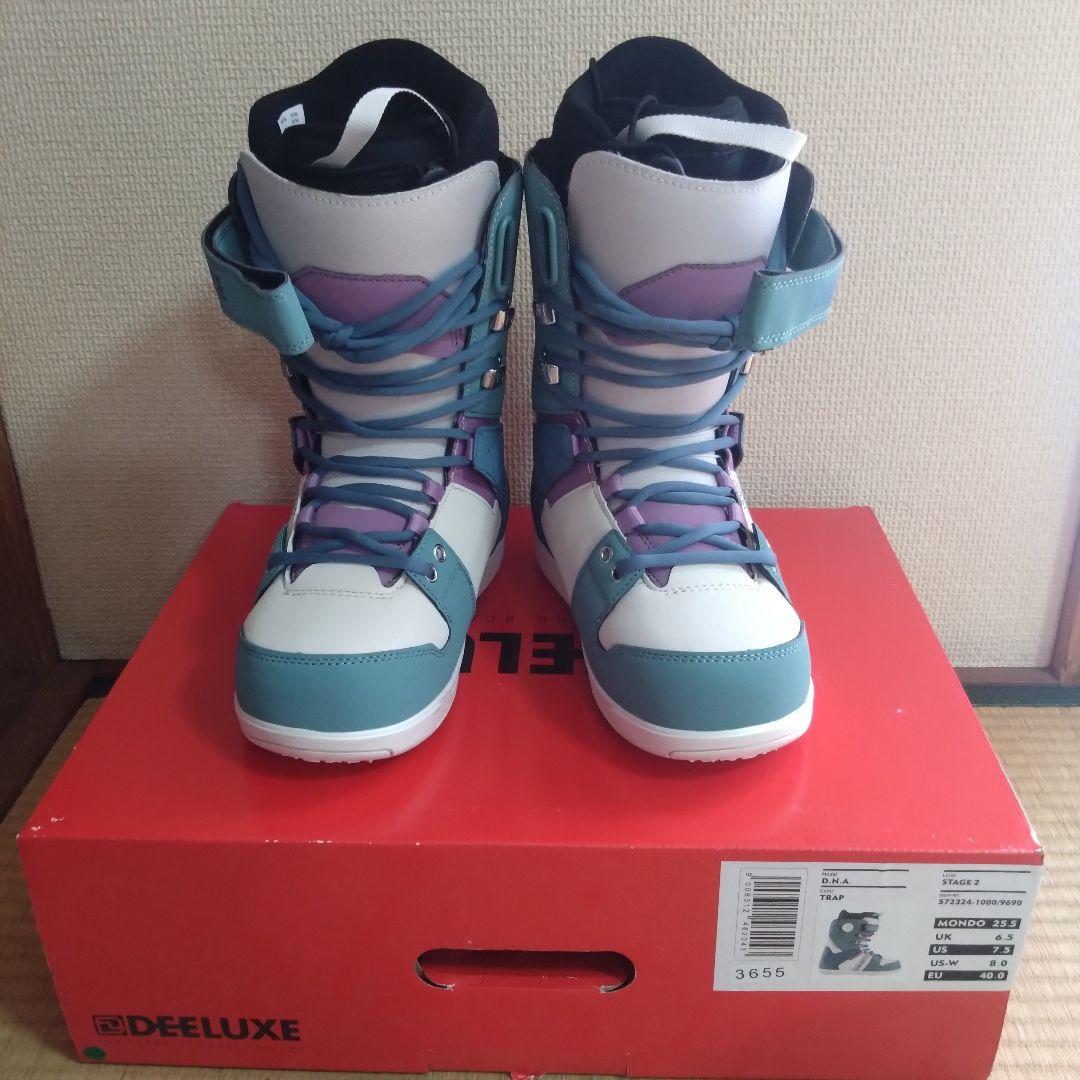 使用2回 23-24 DEELUXE D.N.A. スノーボードブーツ 25.5 DEELUXE（ディーラックス） 24-25 DEELUXE/ディーラックス DNA s2