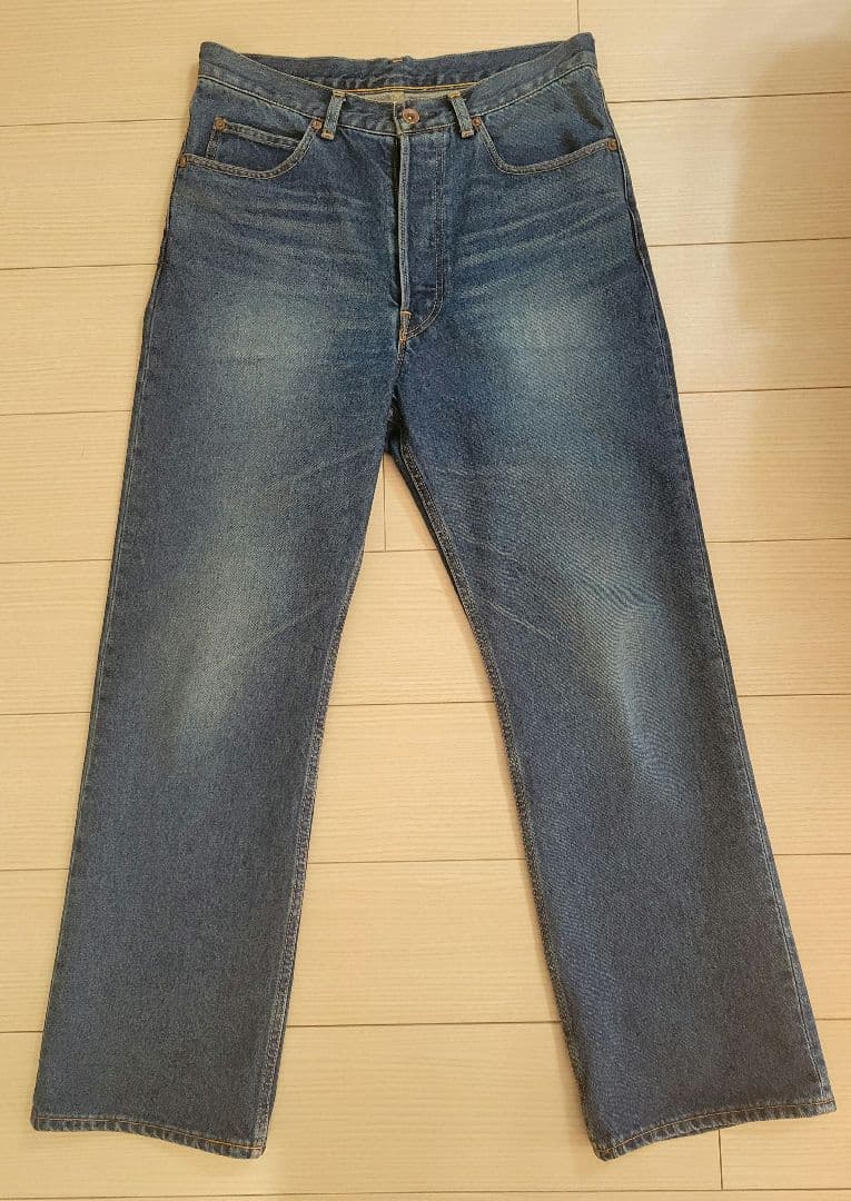 marka マーカ SHOE CUT JEANS 13.5oz denim