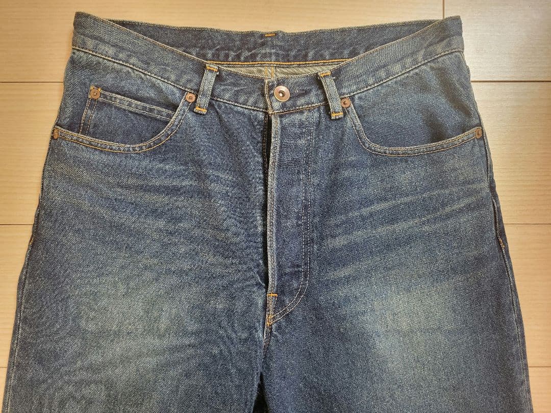marka マーカ SHOE CUT JEANS 13.5oz denim