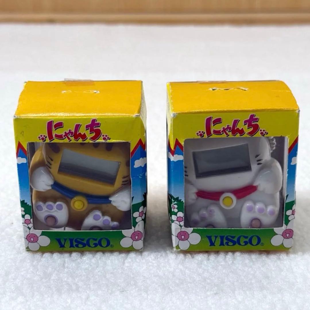 希少品 にゃんち VISGO VISCO たまごっちライクゲーム 2個セット 希少品 にゃんち VISGO VISCO たまごっちライクゲーム 2個セット 希少