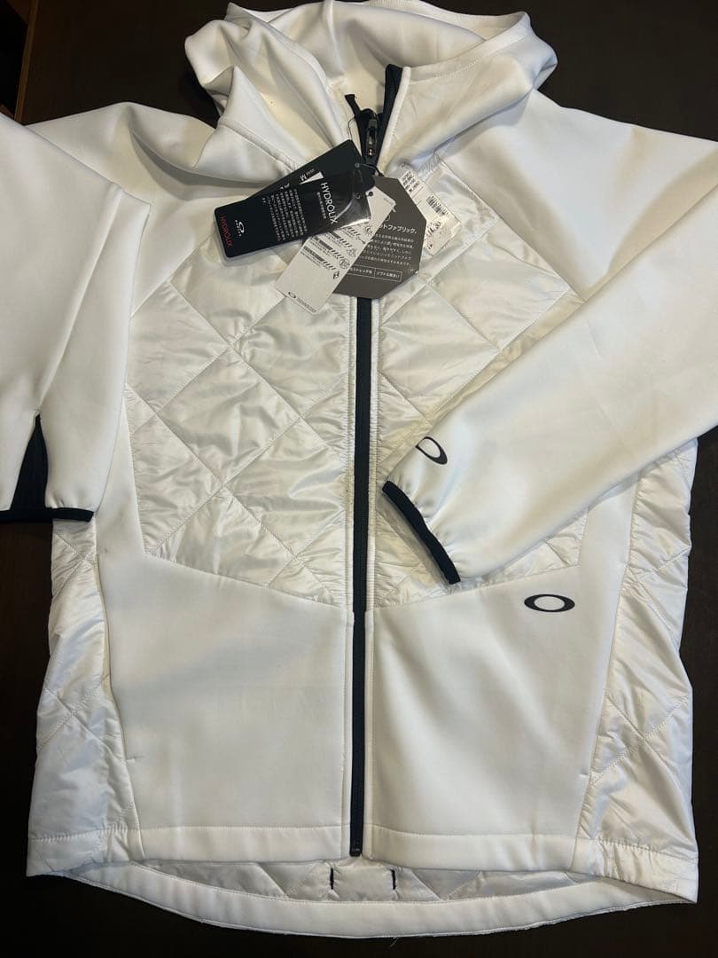 Oakley メンズアウター 中綿ジャケット ホワイト 防寒・キルティング