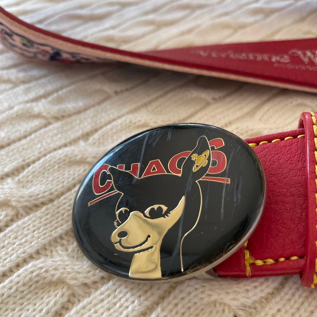 vivienne westwood CHAOS バンビ ロゴ バックル ベルト 楽天市場