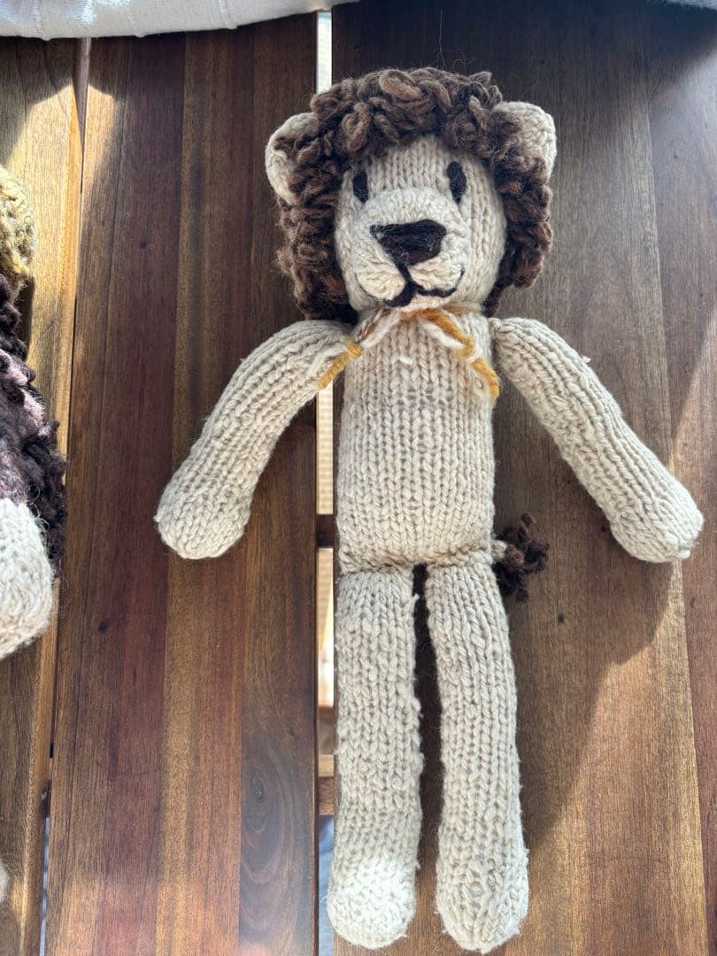 ケナナニッターズ ケニア ハンドメイド あみぬぐるみ 2体セット - メルカリ