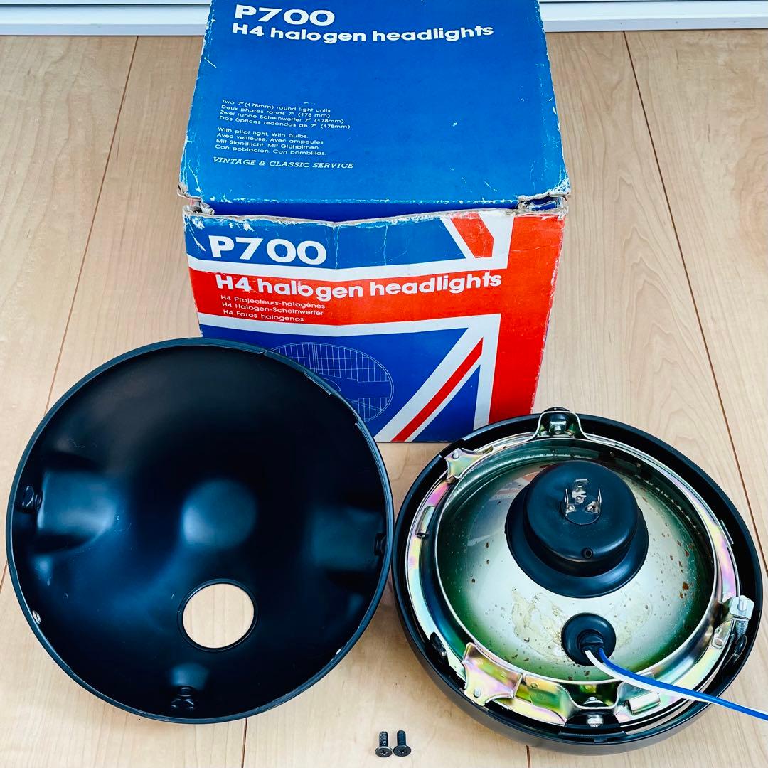P700 スリーポイント ヘッドライト 180φ ルーカス 当時 旧車 - メルカリ