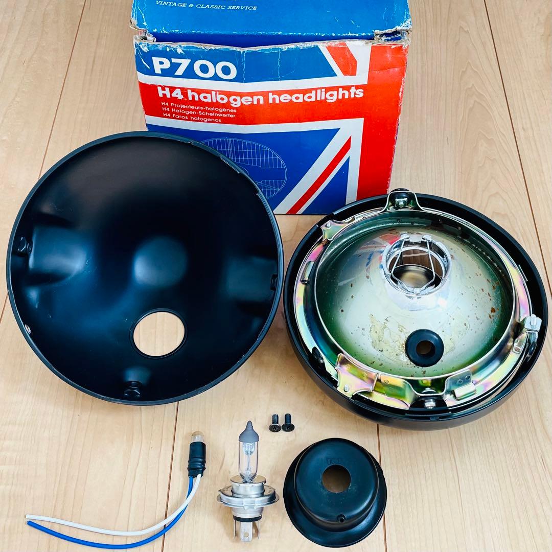 P700 スリーポイント ヘッドライト 180φ ルーカス 当時 旧車 - メルカリ
