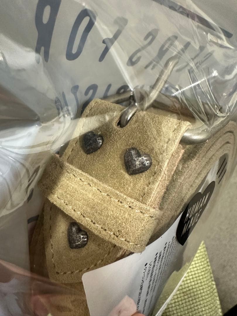 専用HUMAN MADE LEATHER BELT Lサイズ 非売品ダルマセット