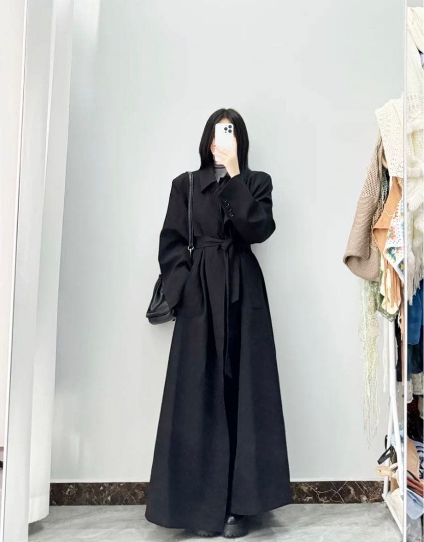 APOZI Collection コットンスーパーロングコート - メルカリ