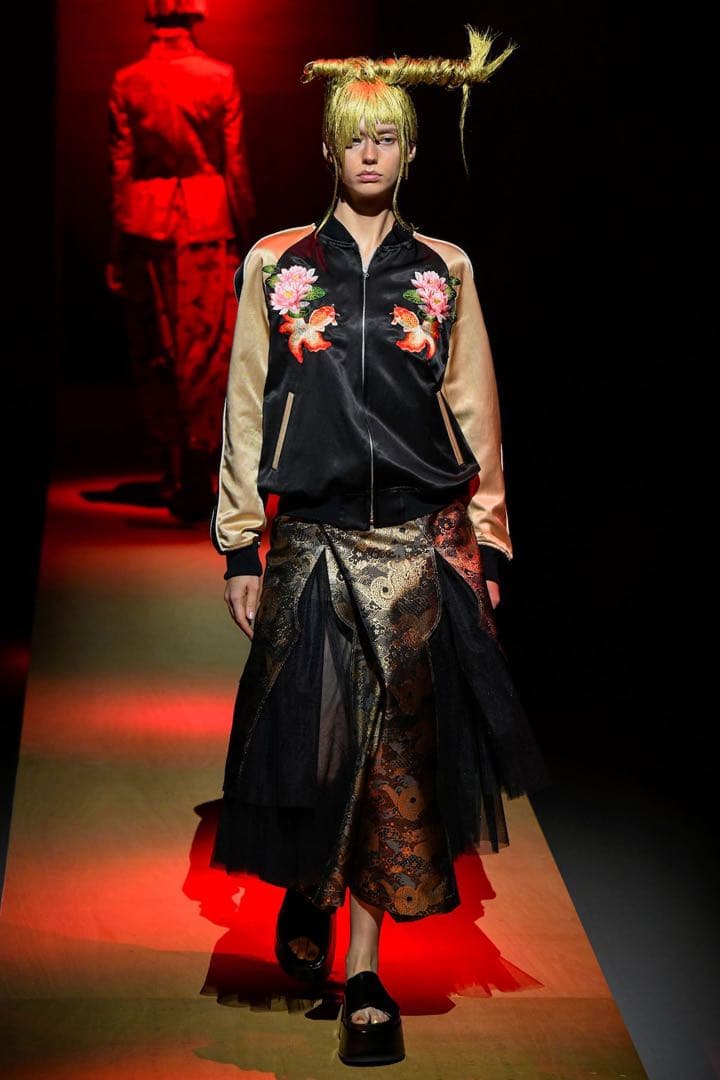 希少！JUNYA WATANABE Souvenier Bomber Jk - メルカリ