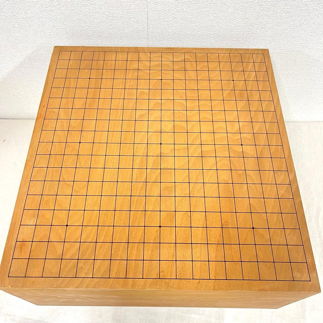 本格仕様】囲碁盤 19路盤 木製 天然木 厚みあり 打ち応え抜群 - メルカリ