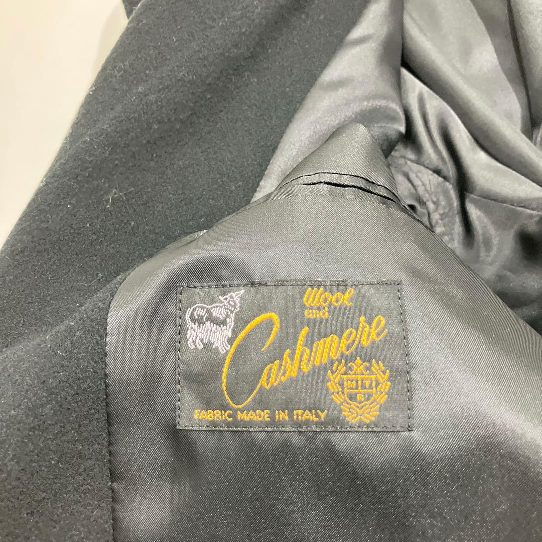極上の一品】カシミヤウール ロングダブルチェスターコー