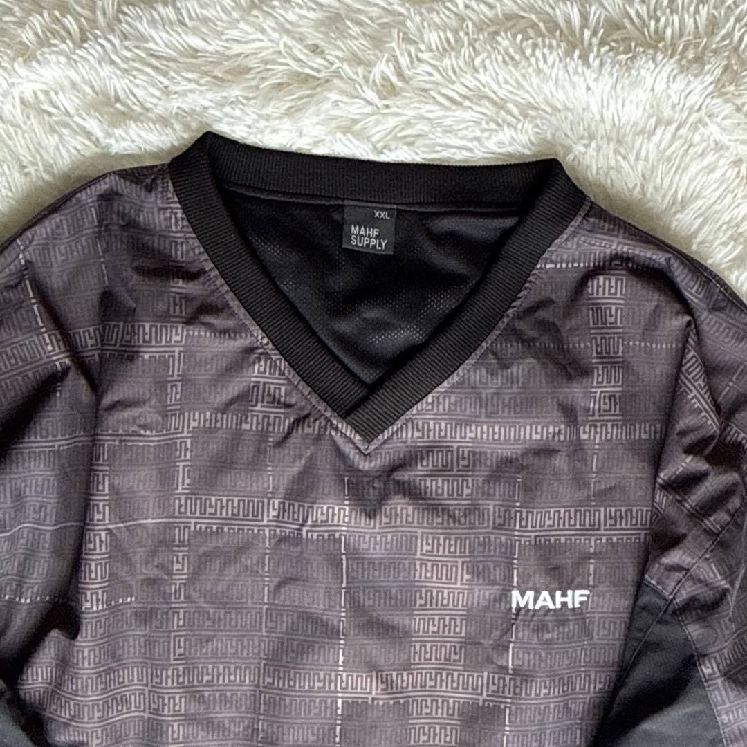 美品 MAHF マーフ V NECK PULLOVER JACKET XXL - メルカリ